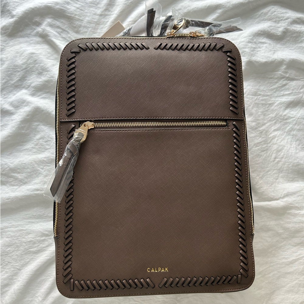 Calpak Kaya 15 inch Laptop Backpack in Mocha